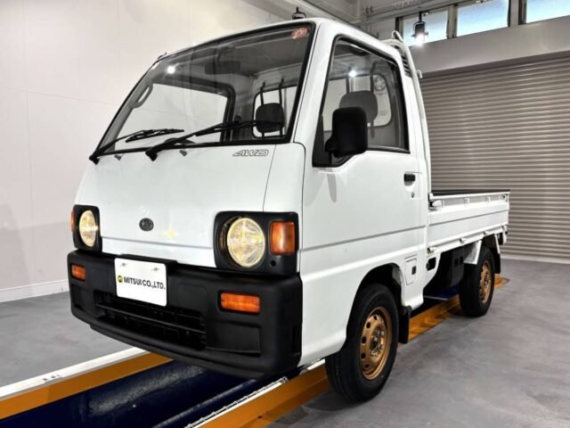 1991 Subaru Sambar Truck - 4WD, 660cc, White