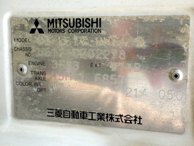 2000 Mitsubishi Minicab Truck GD-U61T 2WD